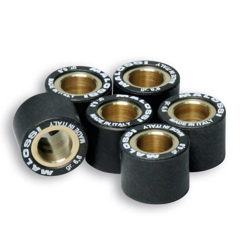 Rodillos de variador MALOSSI 15x12mm 6gr - 6 pcs
