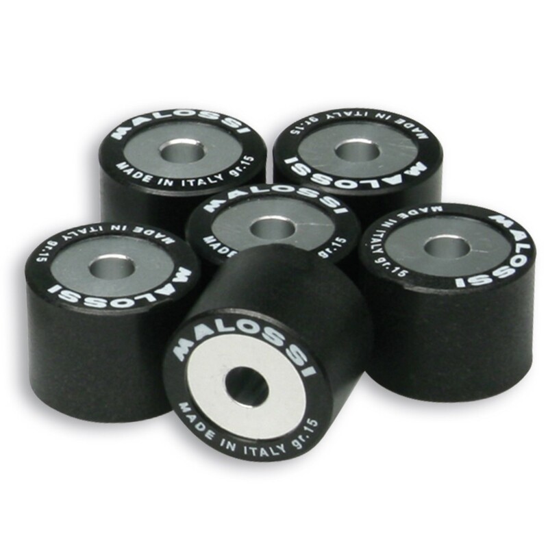Rodillos de variador MALOSSI 23x18mm 25gr - 6 pcs