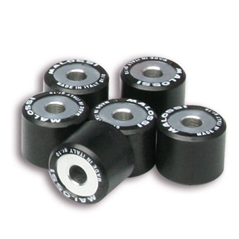 Rodillos de variador MALOSSI 20x17mm 7,5gr - 6 pcs