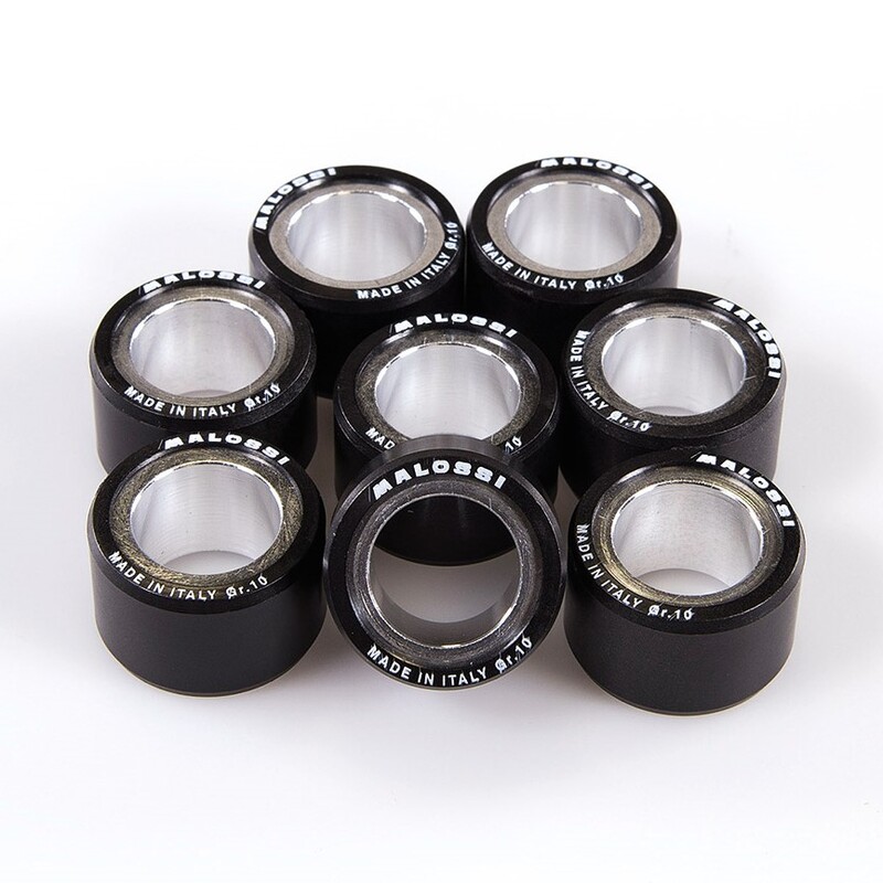 Rodillos de variador MALOSSI 25x15,9mm 12gr - 8 pcs