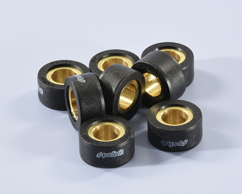 Rodillos de variador POLINI 26,1x12,8mm 14,6gr - 8 pcs