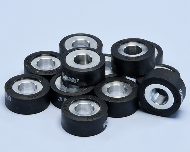 Rodillos de variador POLINI 25x11mm 9,6gr - 12 pcs
