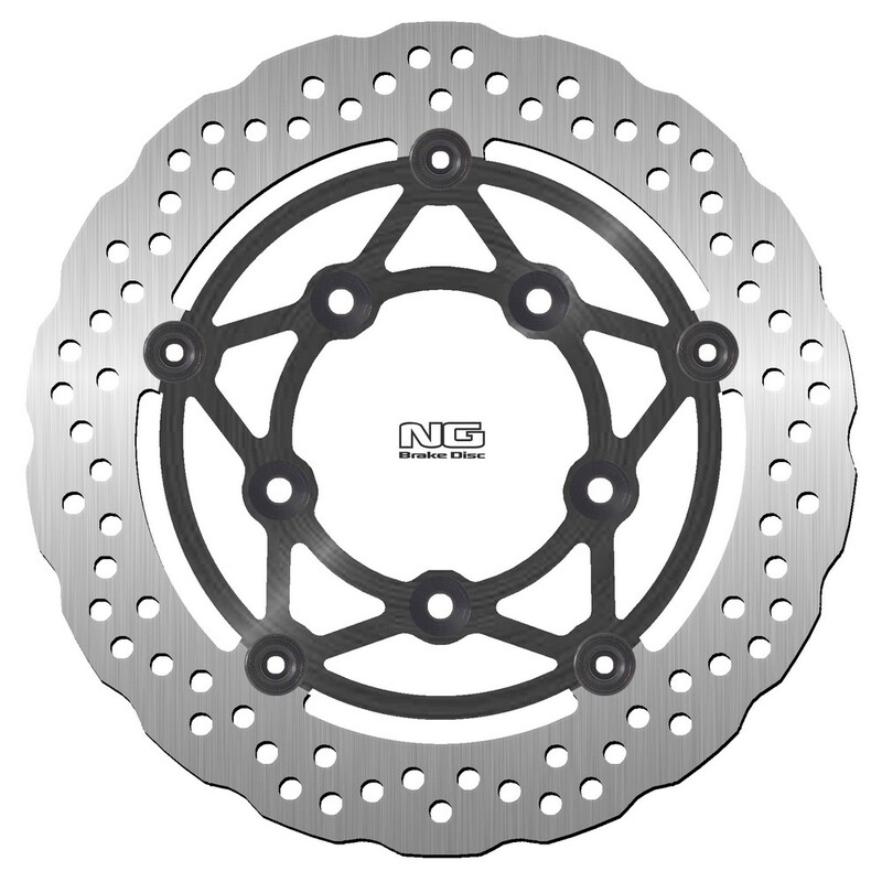 Disco de freno NG BRAKES ondulado flotante