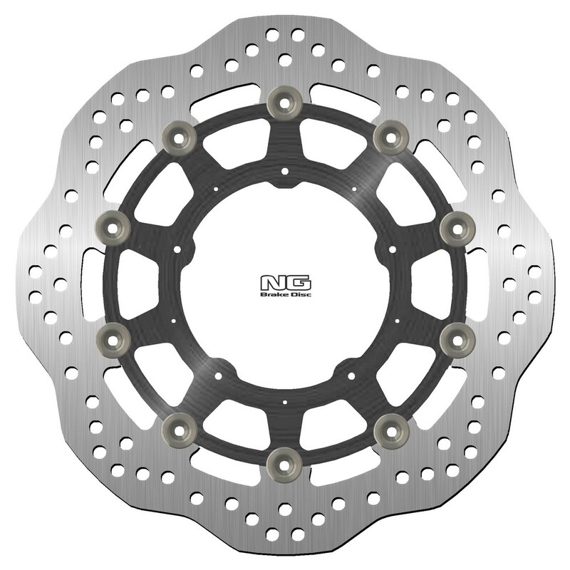 Disco de freno NG BRAKES ondulado flotante