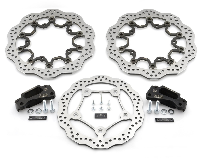 Kit de frenado completo NG BRAKES Oversize - T-Max 530 Axial