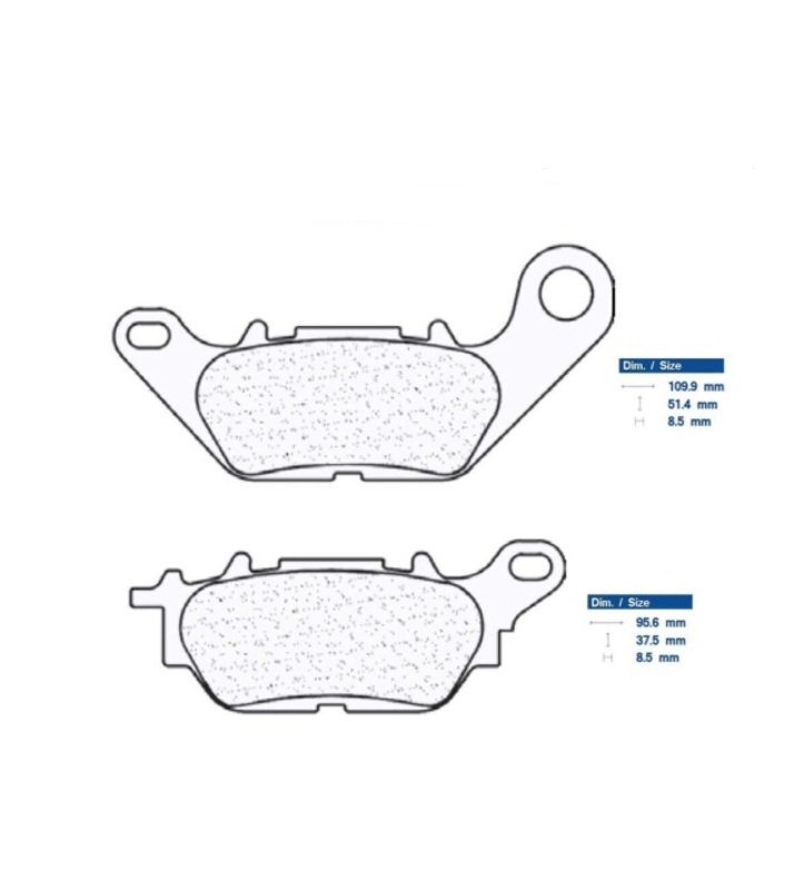 Juego de pastillas sinterizadas CL BRAKES (3099MSC)