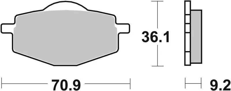 Pastillas de freno sinterizadas Brembo 07YA14SD