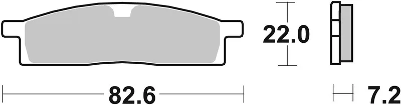 Pastillas de freno sinterizadas de competición Brembo 07YA16SX