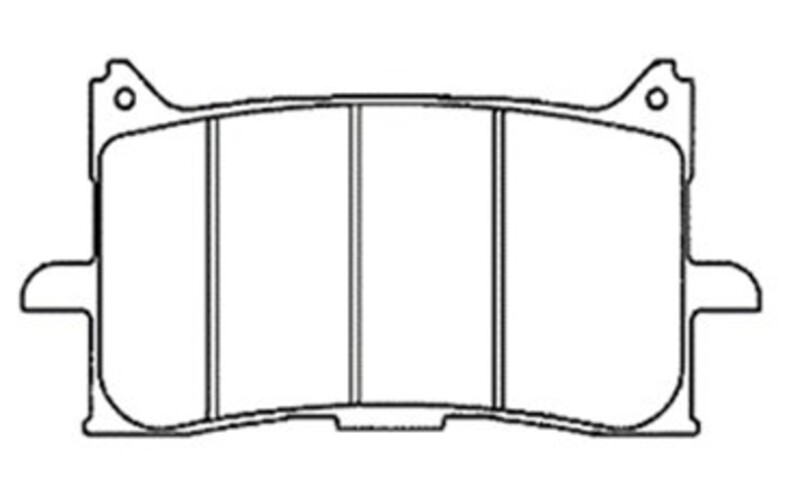 Juego pastillas de freno delanteras NISSIN Africa Twin 1000 83x39.7x8