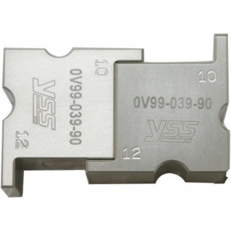Set mordazas YSS para pistón con eje de 10-12x25mm