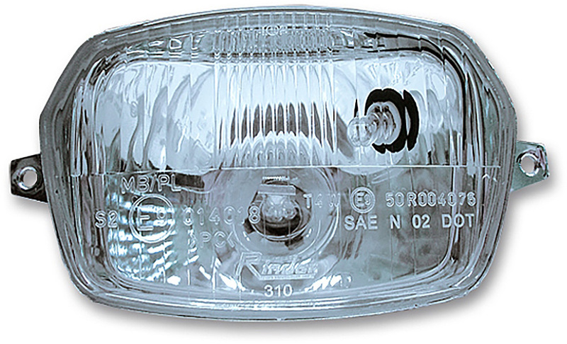 Faro enduro universal Homologado S2 12V35/35W + T4W UFO