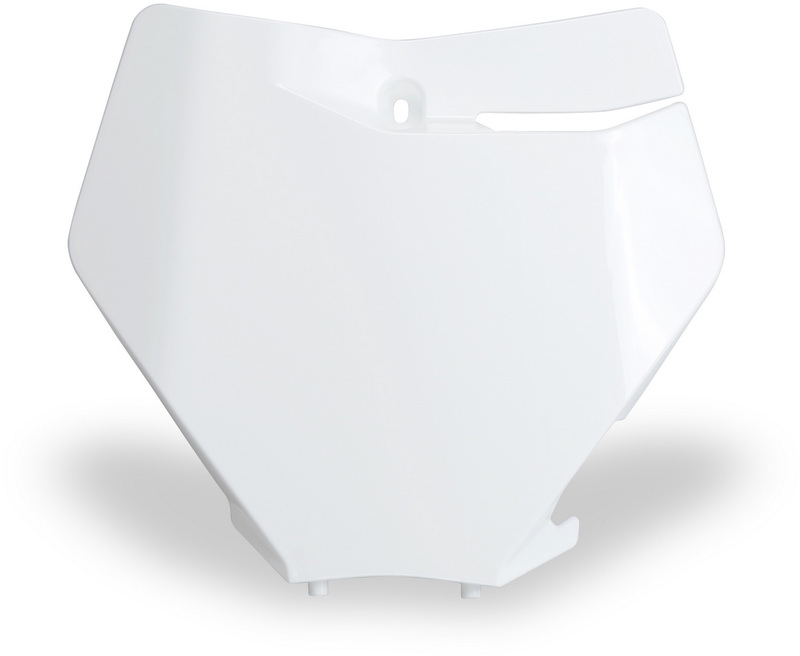 Portanúmeros delantero UFO blanco KTM SX/SX-F