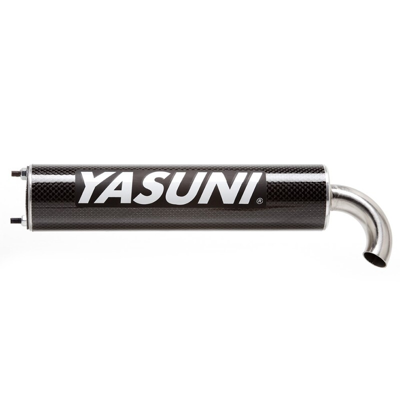 Silencioso escape 2T Yasuni Scooter Carbono