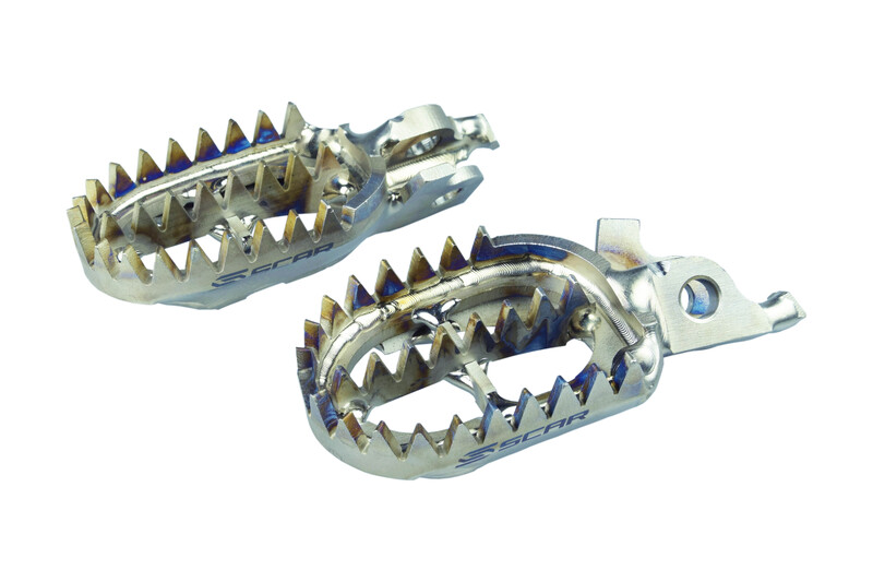 Estriberas SCAR Gripper - Titanio