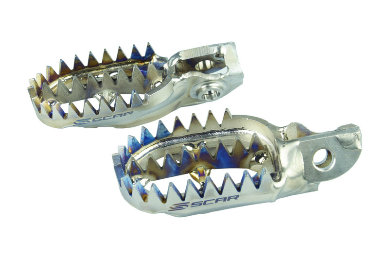 Estriberas SCAR Gripper - Titanio