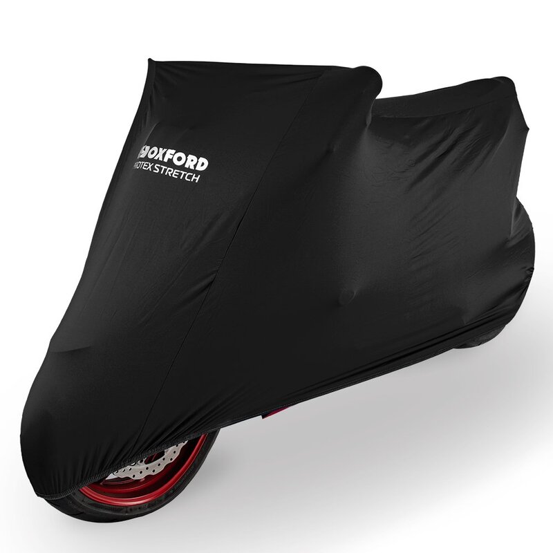 Funda de moto para interior OXFORD Protex Stretch - Moto / Scooter - Negro - M