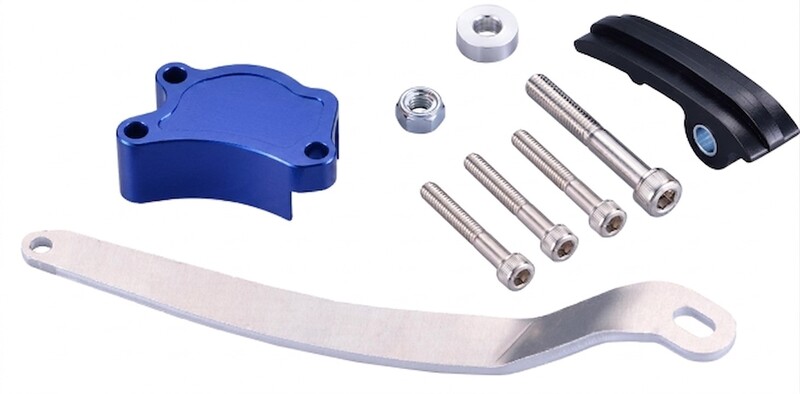 Protector bomba de embrague ART KTM Husqvarna azul