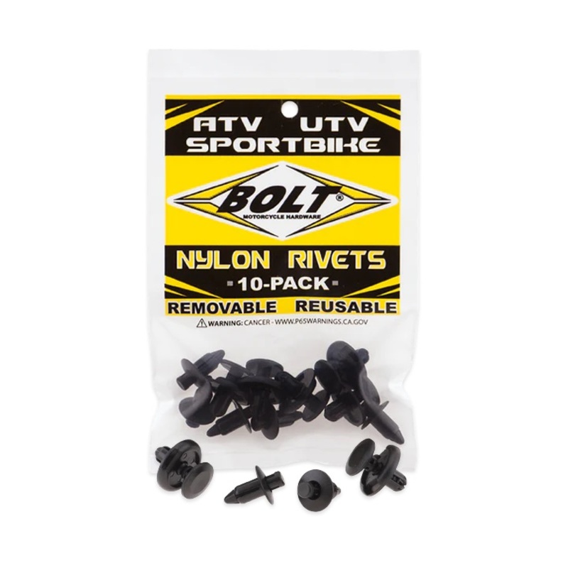 Pack 10 remachese plástico M7 BOLT