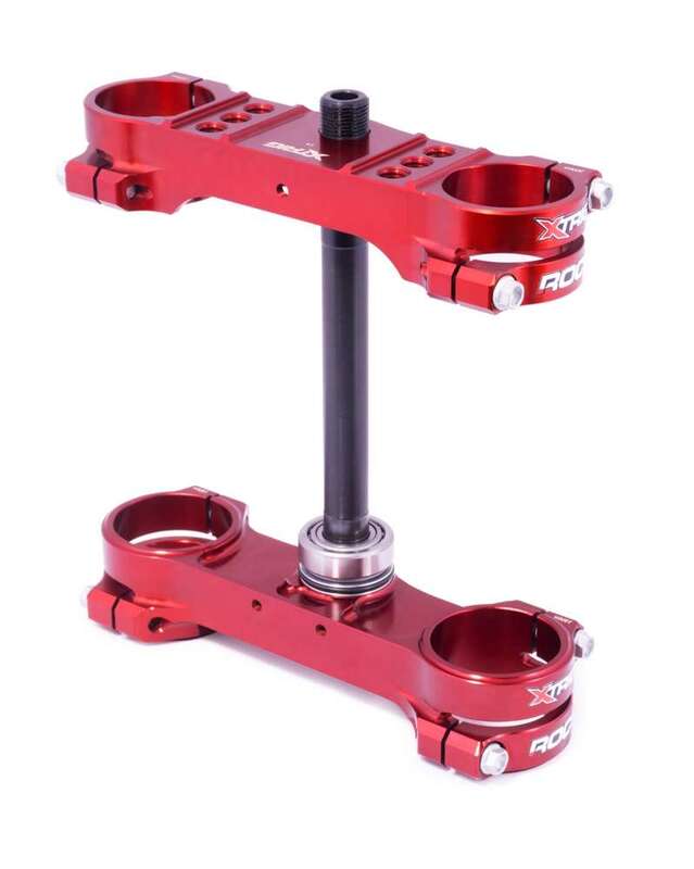 Tija completa XTRIG ROCS Tech offset 14mm - Marrón