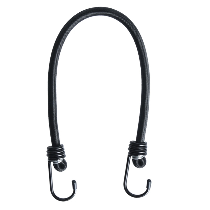 Elástico de sujeción portabultos OXFORD TUV/GS 10mm x 750mm negro