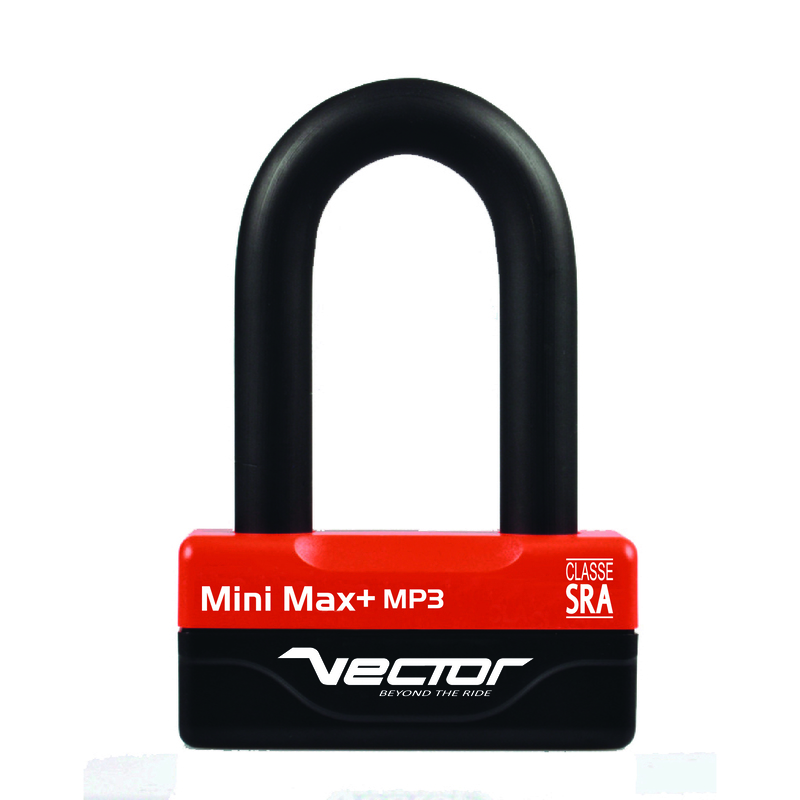 Candado de disco VECTOR MiniMax+ MP3 - Ø16mm - Certificado SRA / ART
