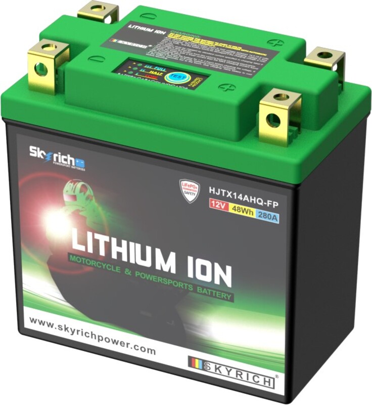Batería de litio Skyrich LTX14L (Con indicador de carga)