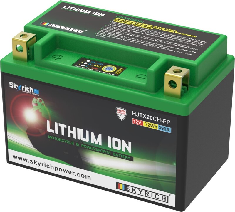 Batería de litio Skyrich LITX20CH (Con indicador de carga)