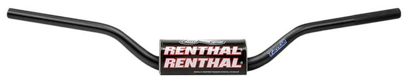 Manillar Renthal Fatbar Mcgrath negro con protector negro 821-01-BK