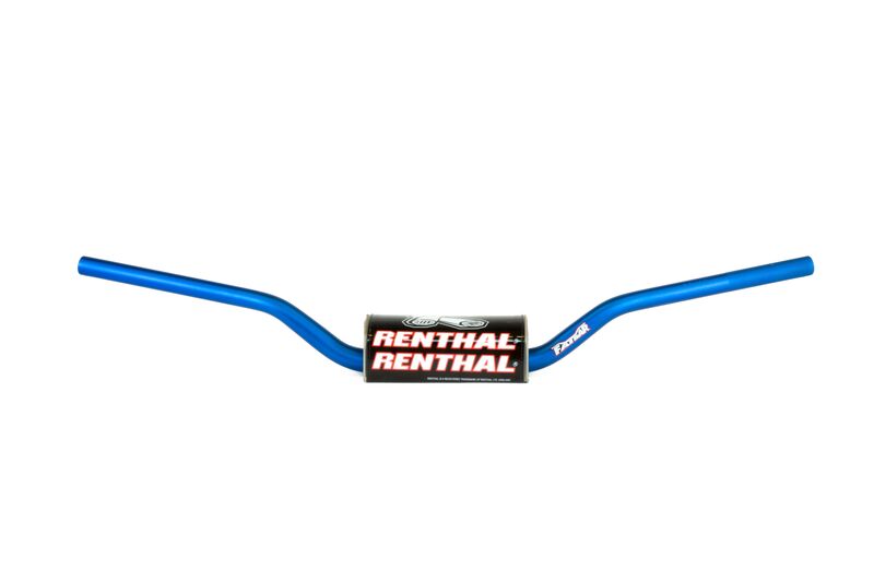 Manillar RENTHAL Fatbar Husqvarna azul con protector negro 827-01-BU