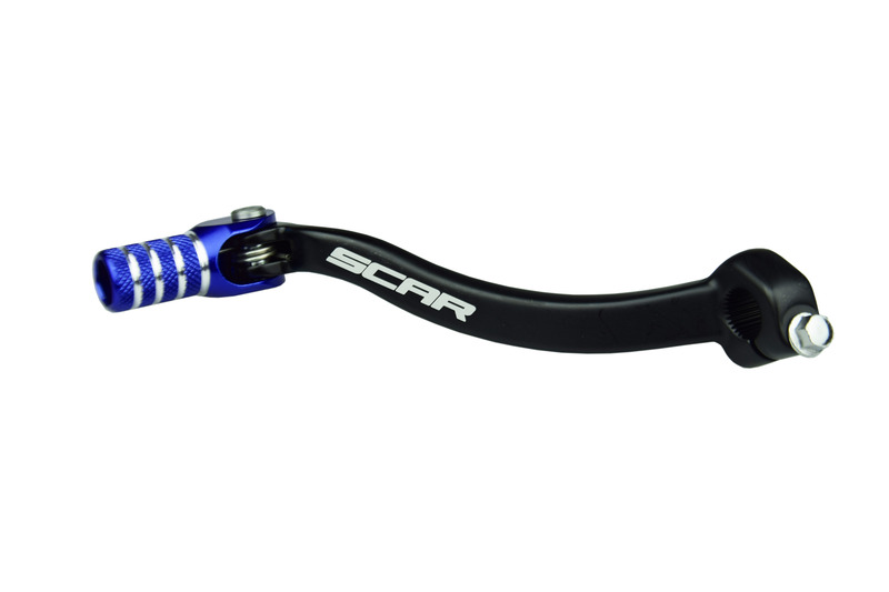 Pedal de cambio SCAR - Negro / Puntera azul