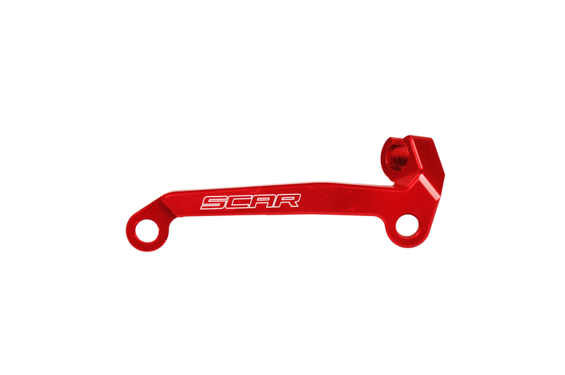 Guia cable de embrague SCAR - Rojo