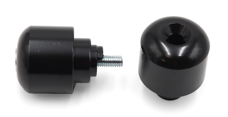 Contrapesos de manillar V PARTS Aluminio Honda Negro