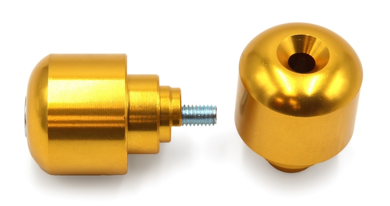 Contrapesos de manillar V PARTS Aluminio Oro