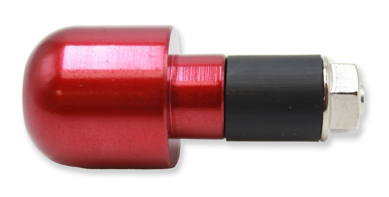 Contrapesos de manillar V PARTS Aluminio 17,5 Rojo