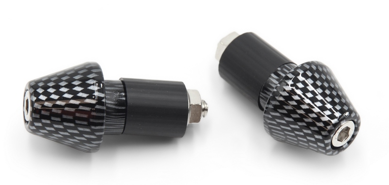 Contrapesos de manillar V PARTS Aluminio 17,5 Carbono