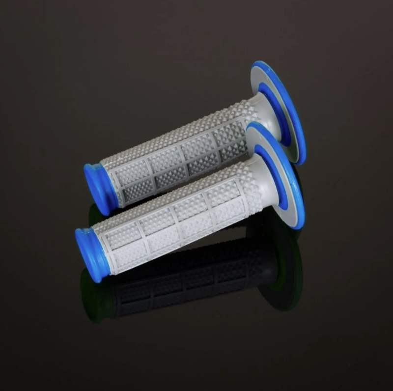 Puños Renthal Dual Tapered MX blando azul G162