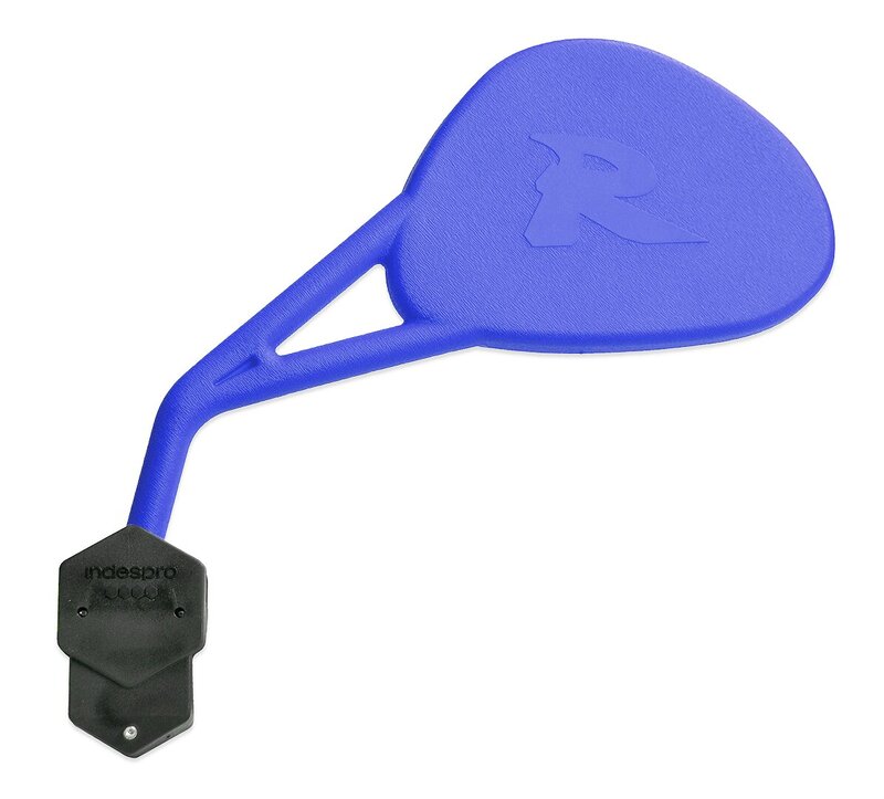 Retrovisor izquierdo universal HIGHSIDER smart Enduro R (homologado) con brida azul