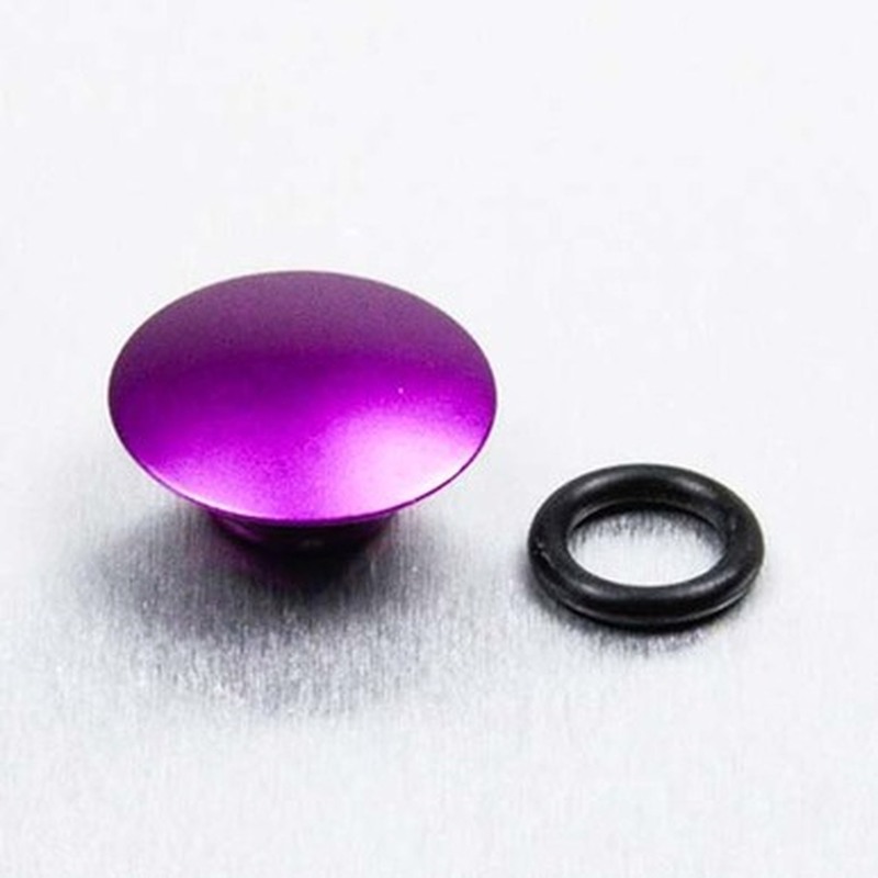 Tapón embellecedor aluminio PRO-BOLT tipo botón 5,20mm x Ø9,70mm - Violeta
