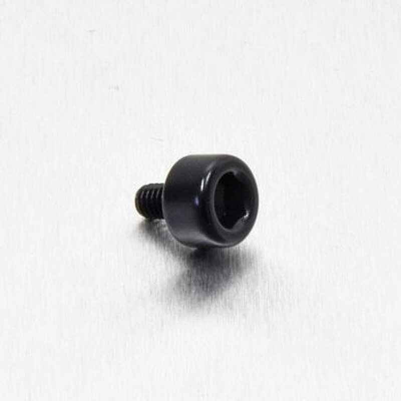 Tornillo aluminio PRO-BOLT cabeza cilíndrica M4 x 6,50mm (paso 0,70mm) - Negro