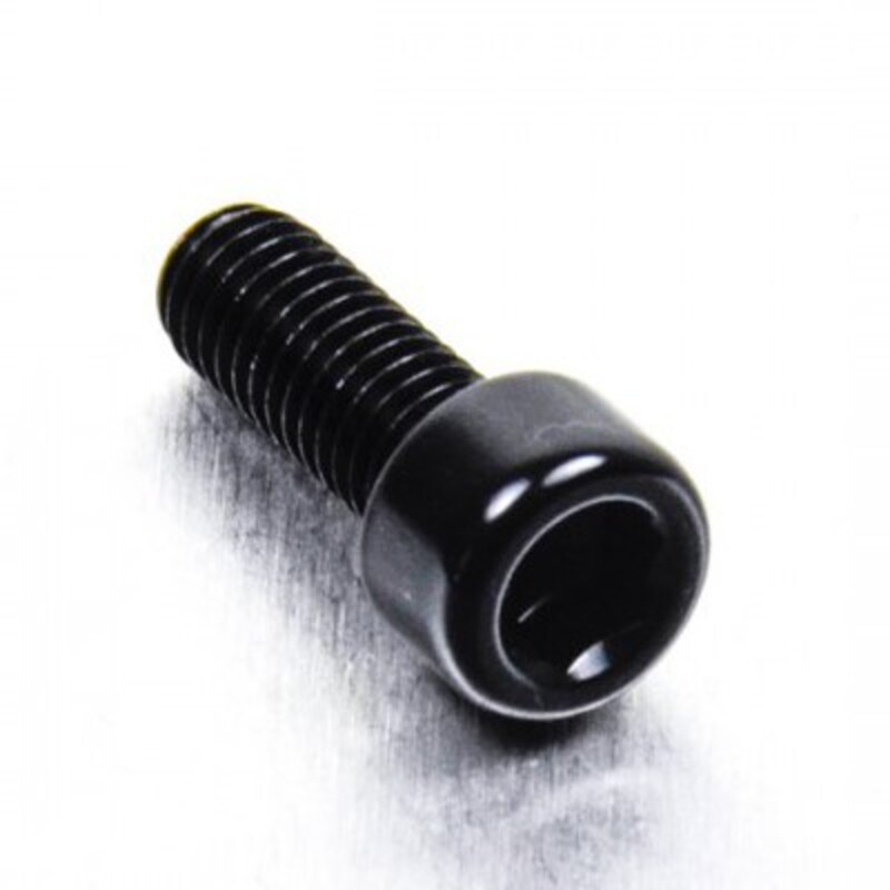 Tornillo aluminio PRO-BOLT cabeza cilíndrica M6 x 16,00mm (paso 1,00mm) - Negro