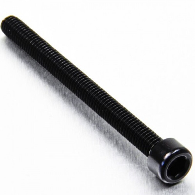 Tornillo aluminio PRO-BOLT cabeza cilíndrica M6 x 90,00mm (paso 1,00mm) - Negro