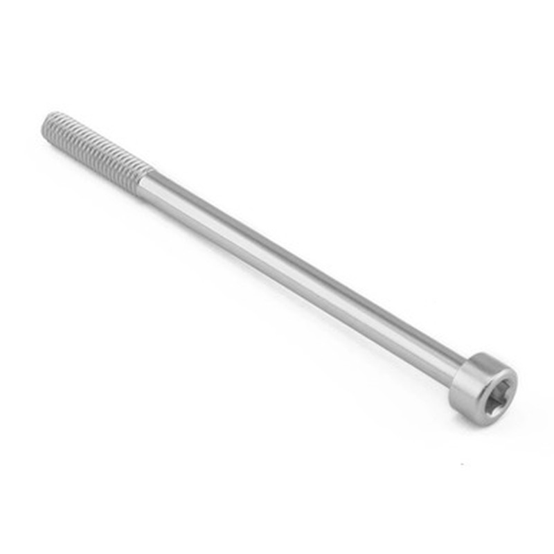 Tornillo aluminio PRO-BOLT cabeza cilíndrica M6 x 95,00mm (paso 1,00mm) - Plata