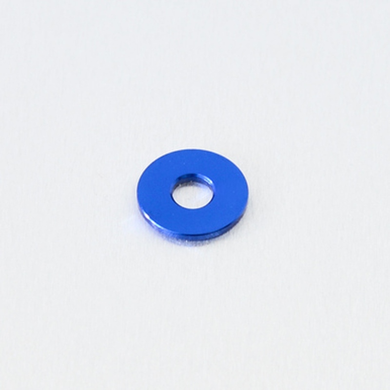 Arandela aluminio PRO-BOLT estándar M6 x 1,70mm Ø18mm - Azul