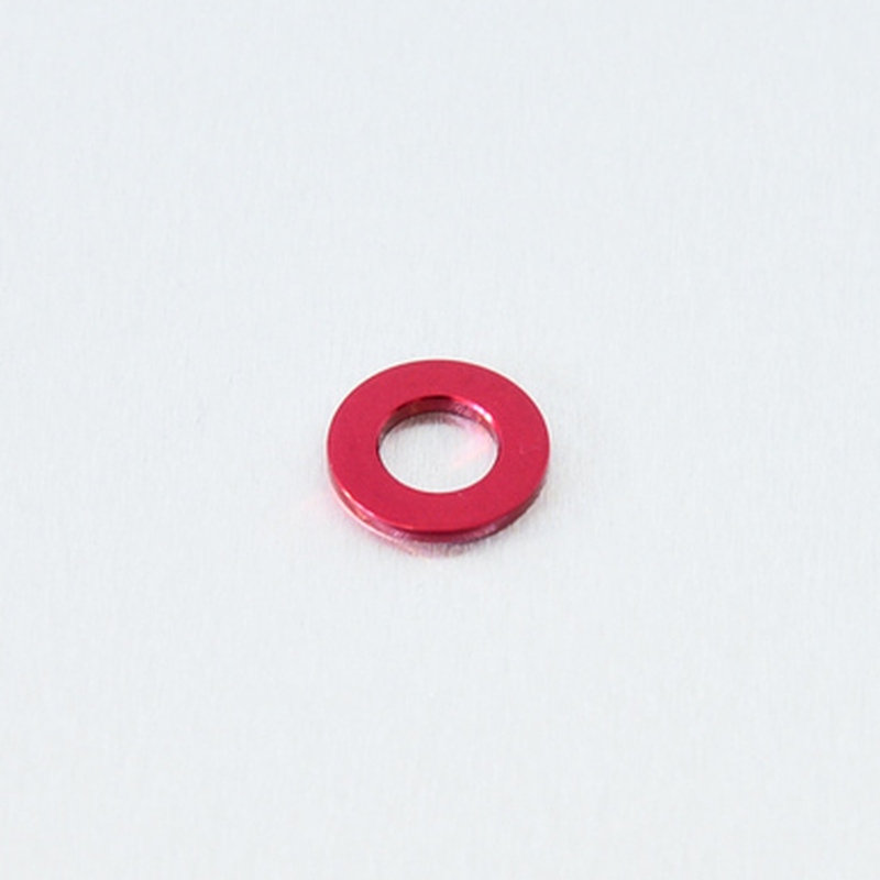 Arandela aluminio PRO-BOLT estándar M8 x 1,50mm Ø16mm - Rojo