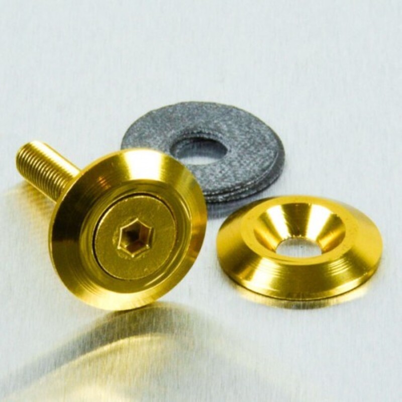 Arandela aluminio PRO-BOLT avellanada M5 x 3,10mm Ø19mm - Oro