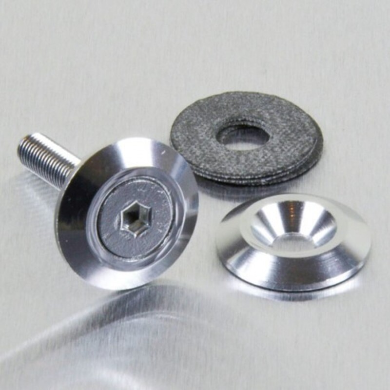 Arandela aluminio PRO-BOLT avellanada M5 x 3,10mm Ø19mm - Plata