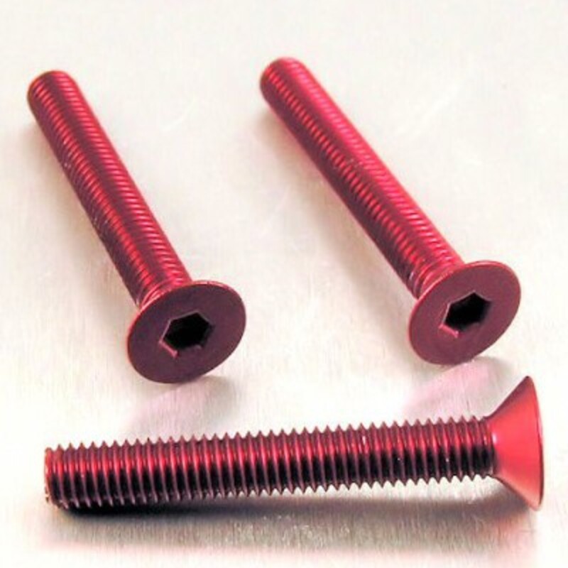 Arandela aluminio PRO-BOLT avellanada M6 x 3,60mm Ø19mm - Azul