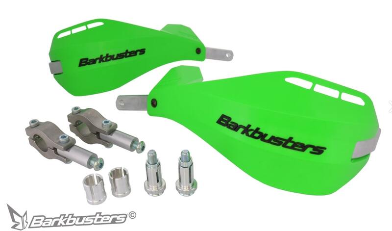 Kit de paramanos Barkbusters EGO abierto Ø22 universal Color verde