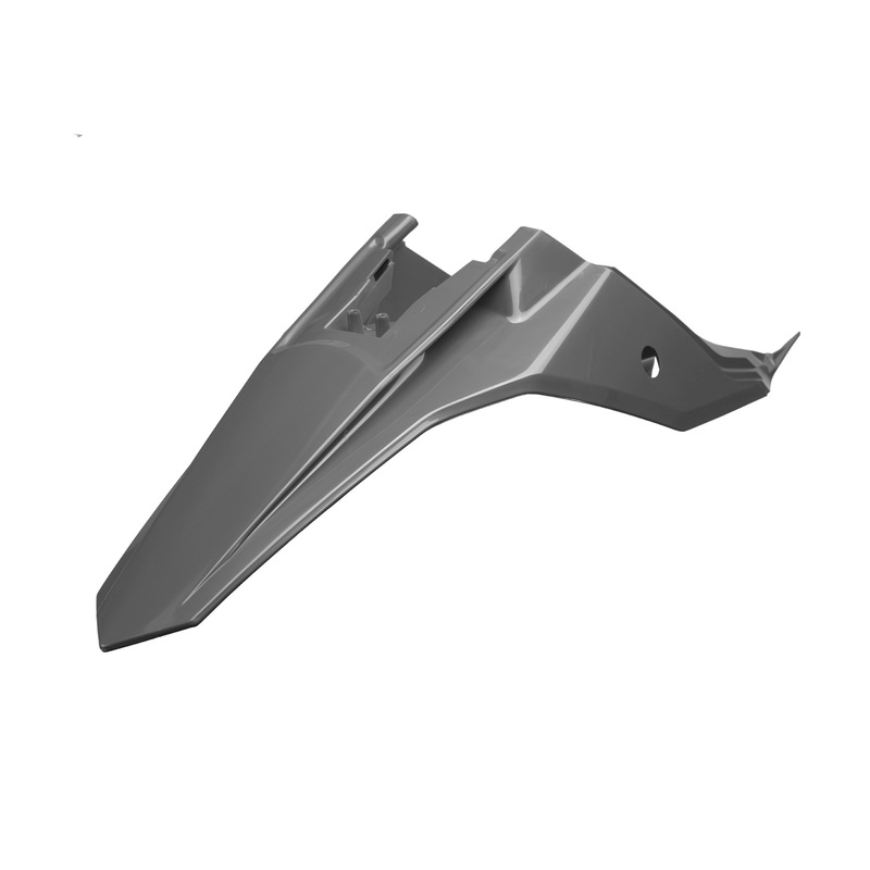 Guardabarros trasero POLISPORT -Gris/Gris