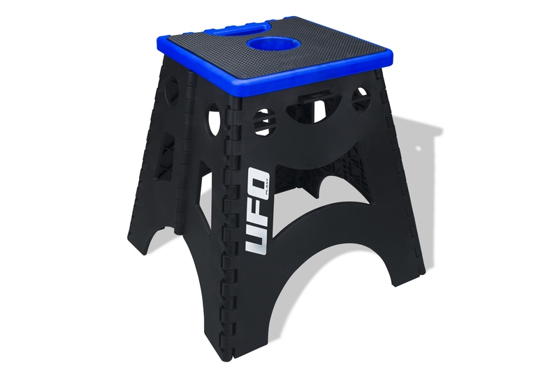 Caballete plegable UFO Mecha azul